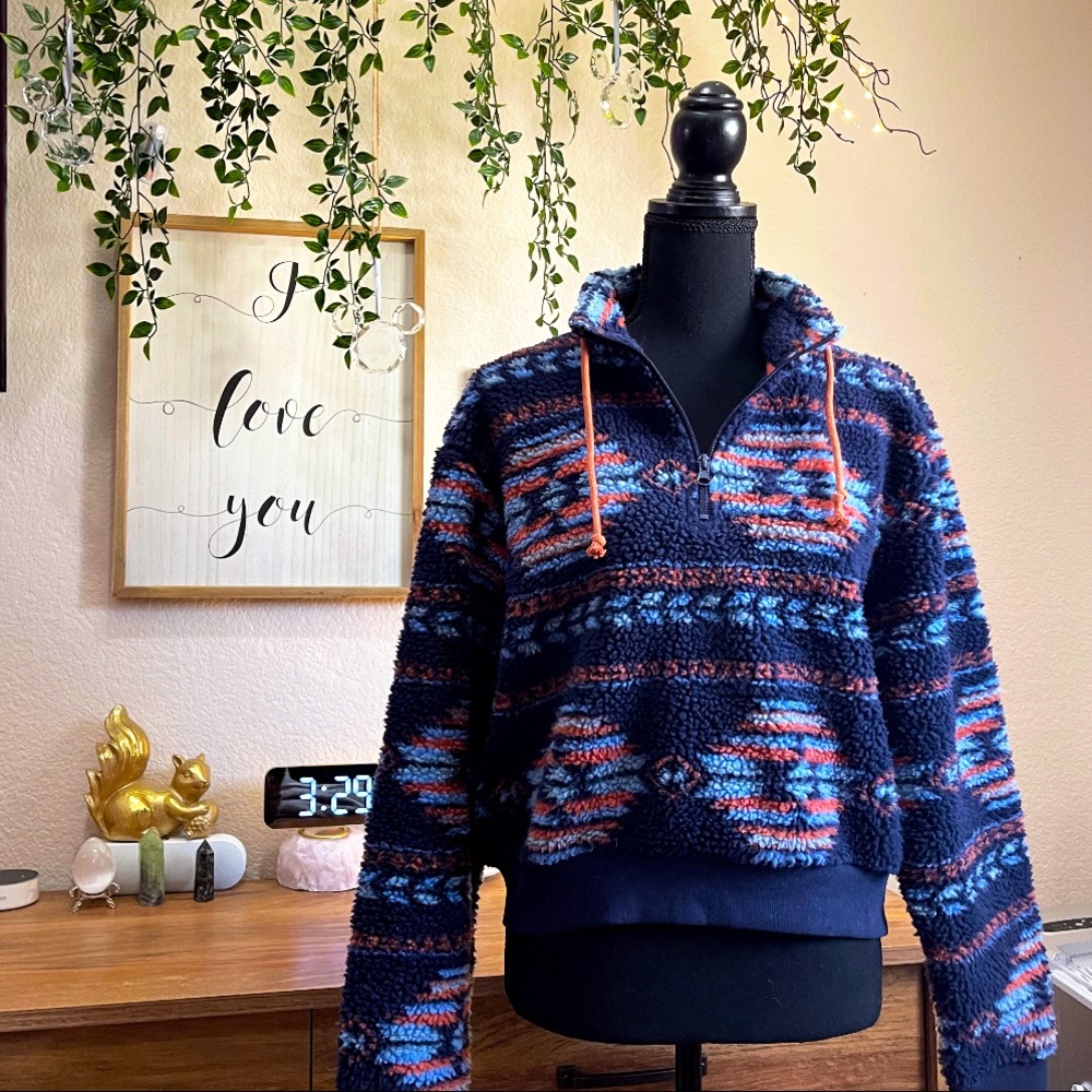 Quarter zip sweater